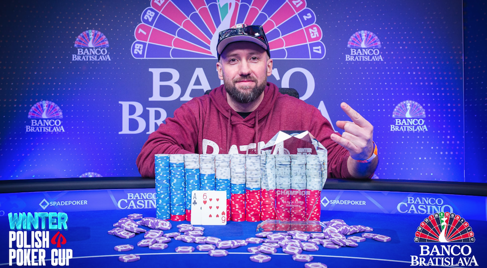 Winter Polish Poker Cup Bratislava: deal a 3 e Dolak vince su 5.300 entries