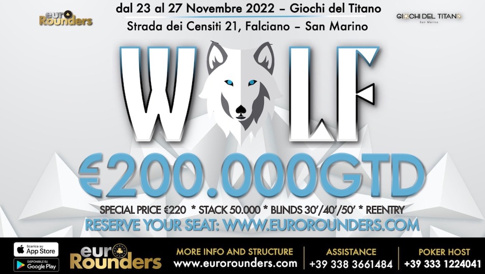 Wolf San Marino 200mila Gtd, ecco come giocare (anche) tutto in un giorno