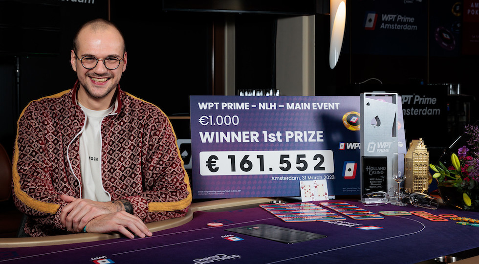 Wpt Prime Amsterdam, Hollederer incoronato campione per 171mila euro