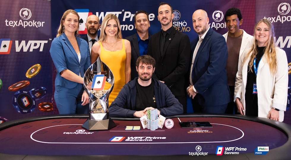 Simone Andrian è super anche al Wpt Prime Sanremo
