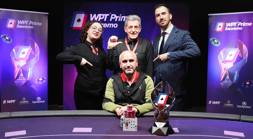Priamo Carta vince il Main Event Wpt Prime Sanremo, Stanciu maledizione runner up