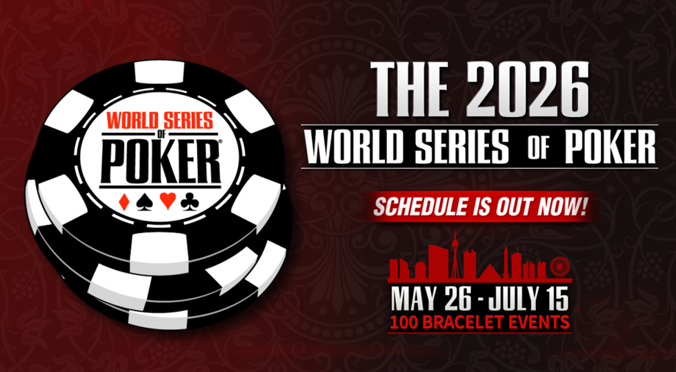 Wsop 2026: annunciato il programma di Las Vegas, cento i braccialetti in palio