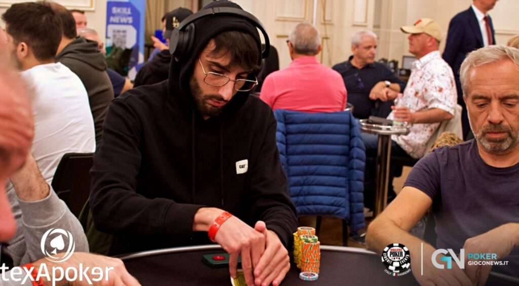 Wsopc Sanremo 2024: al Main Event Marrone  e Di Giacomo comandano i 70 qualificati al Day2