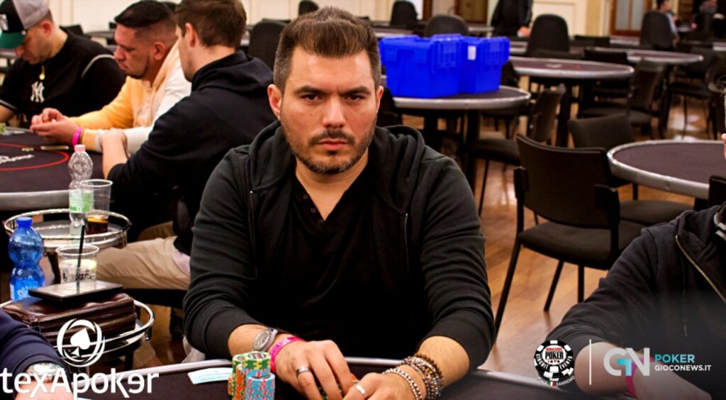 Wsop Circuit Main Event Sanremo 2024: Di Domenico super chip leader al final day