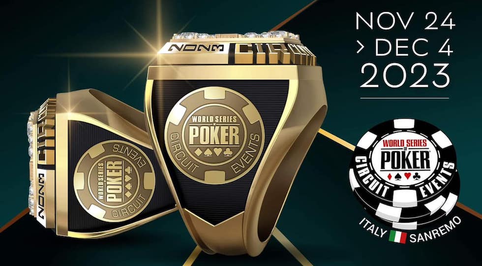 Wsopc Sanremo: a tre settimane dall’evento ecco lo schedule e i sat per il Main e gli 8 Ring!
