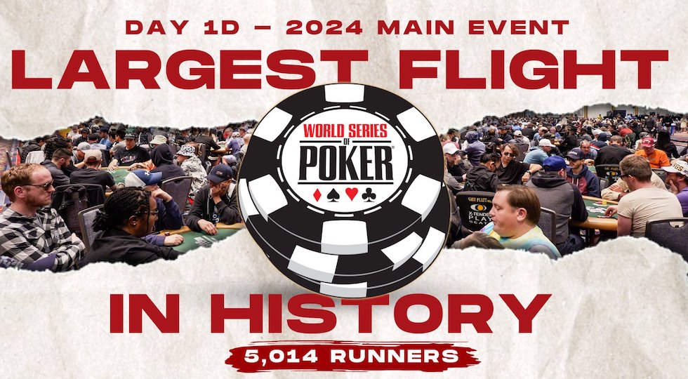 Wsop 2024, il Flight più deep c’è ma niente record Main Event: gli italiani al Day2
