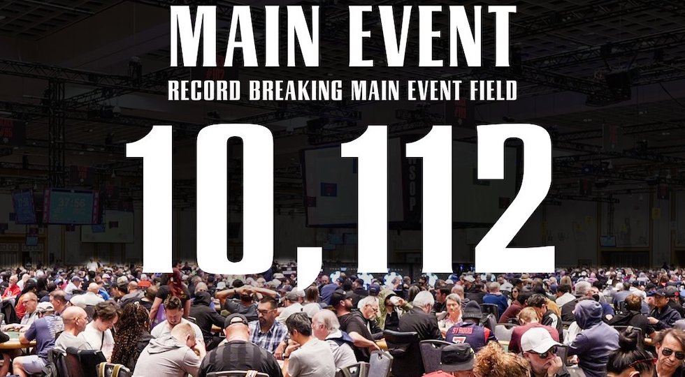 Wsop 2024: il Main Event batte il record 2023 con 10.112 iscrizioni, è la storia!
