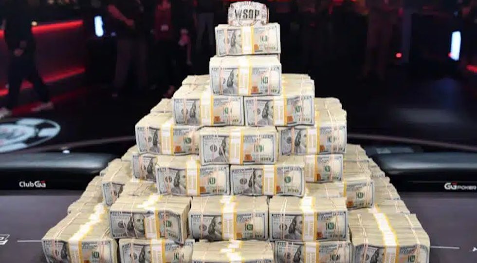 Le Wsop cambiano i payout: due buy in al cash minimo, scendono le prime monete