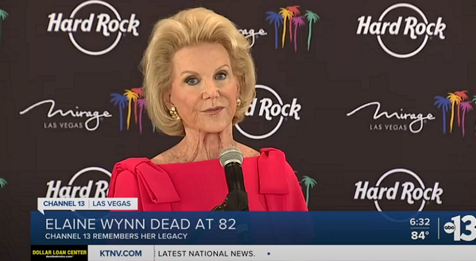 Lutto nel mondo dei casinò, addio a Elaine Wynn