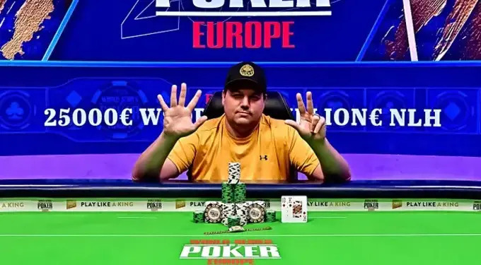 Shaun Deeb conquista l’ottavo braccialetto alle Wsop Europe nel GGMillion€