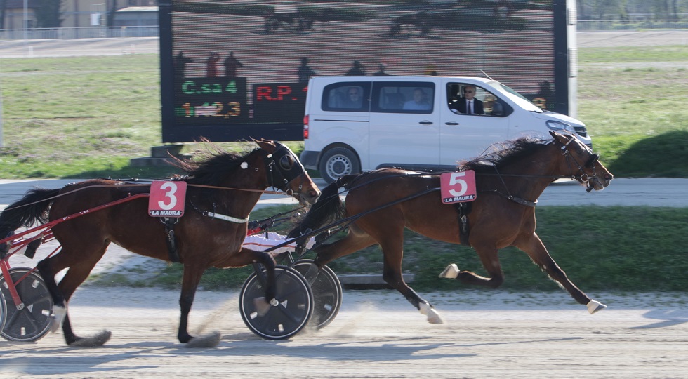 All’ippodromo Snai La Maura Fantastic Gio si aggiudica il Premio Zidane Grif