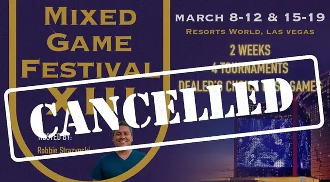 Cancellato il Mixed Game Festival di Las Vegas a causa della guerra