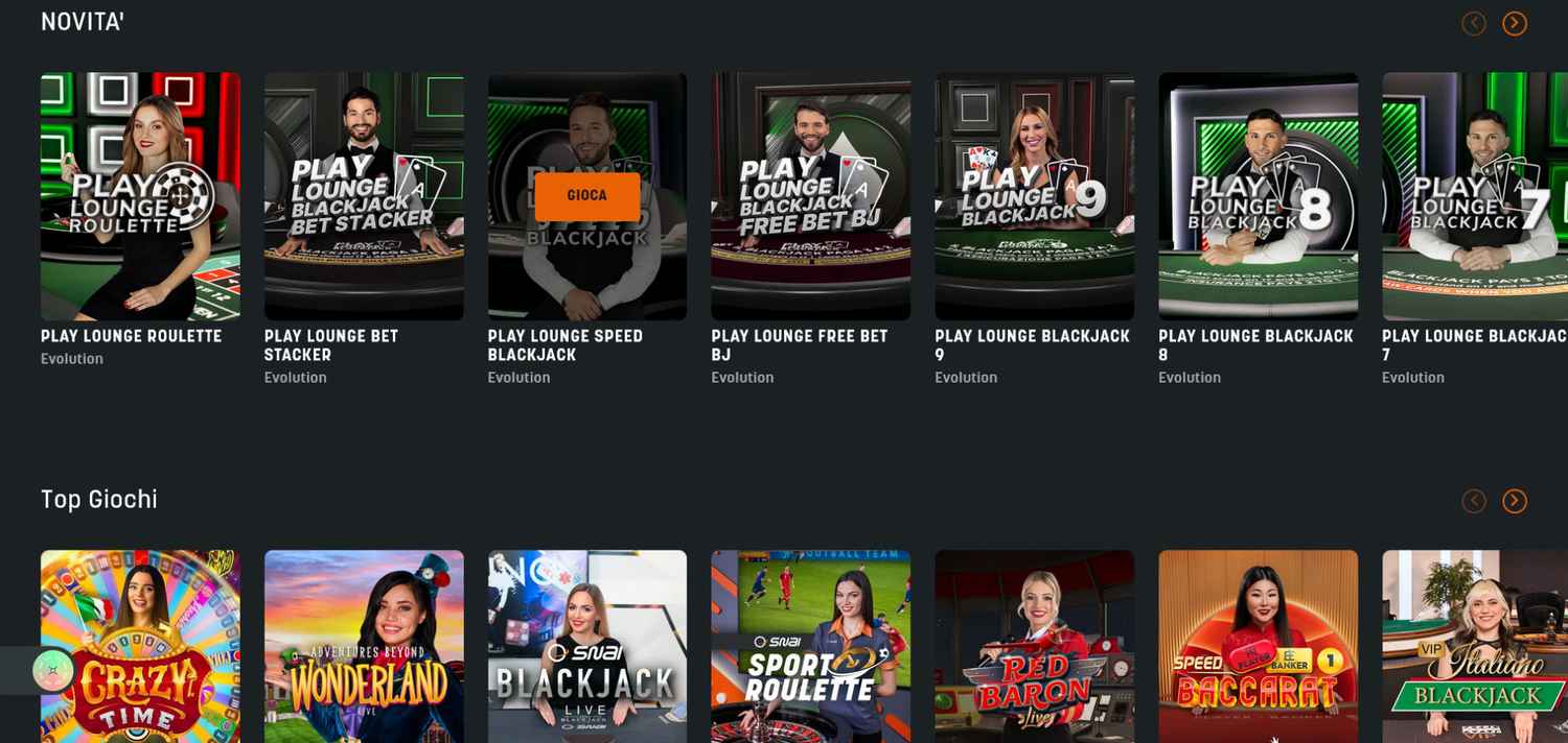 Casino online sicuri migliori: SNAI