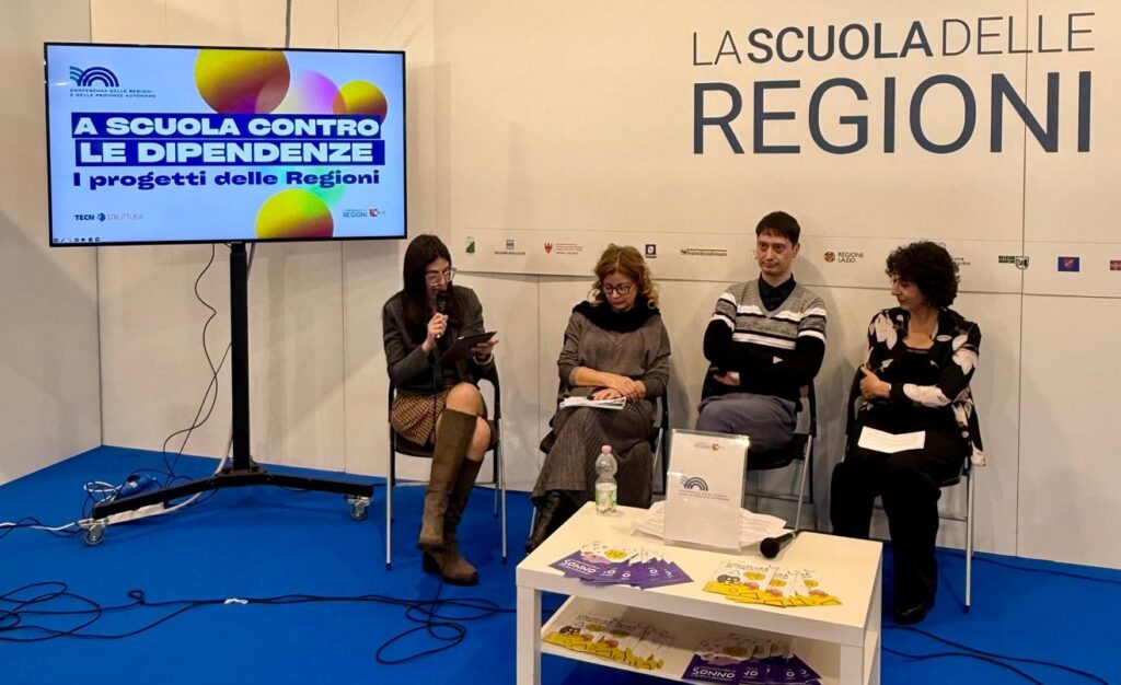 Dipendenze giovanili e ludopatia: Regioni in campo a Didacta