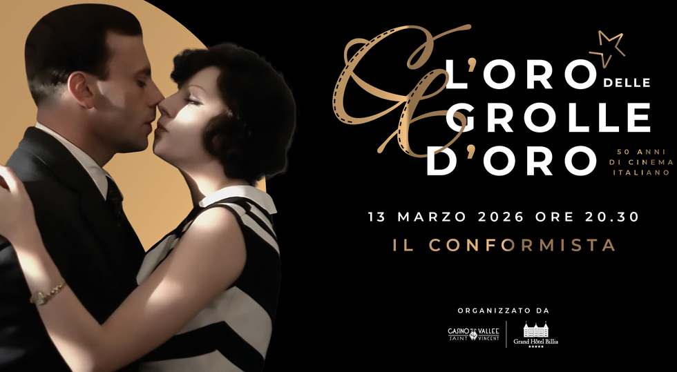 L’Oro delle Grolle d’Oro celebra 50 anni di cinema italiano con ‘Il conformista’
