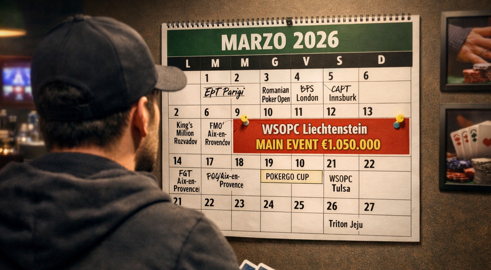 Poker week: a marzo riflettori accesi sui grandi circuiti internazionali