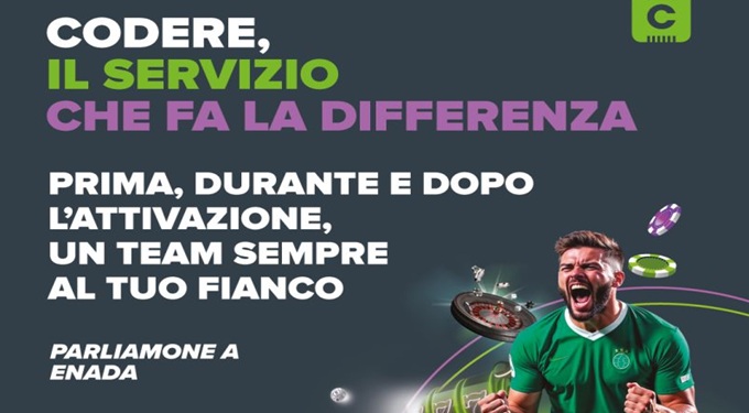 Enada 2026, Codere Italia anticipa il futuro del gioco