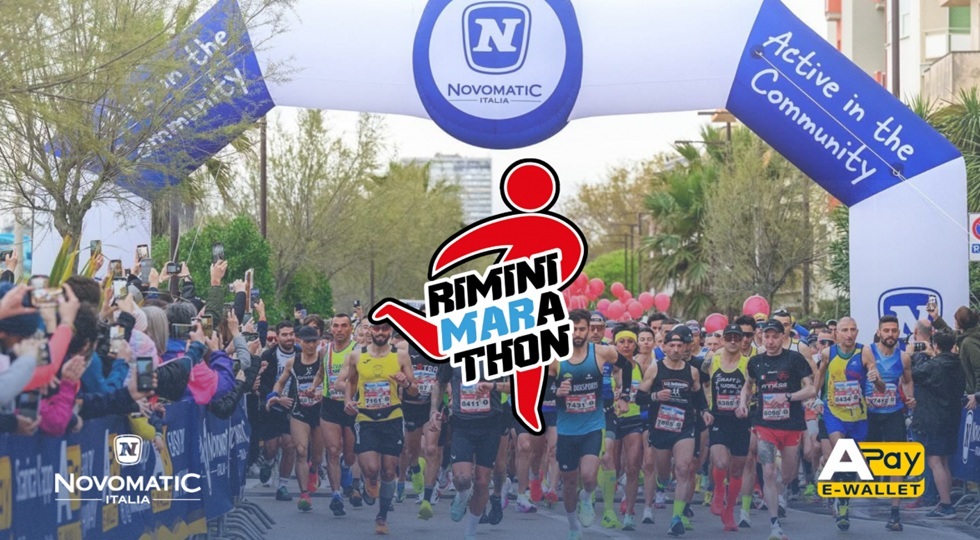 Novomatic Italia di nuovo Main sponsor della Rimini Marathon