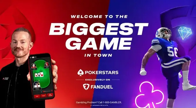 PokerStars cambia pelle: fusione con FanDuel e montepremi più grandi negli Usa