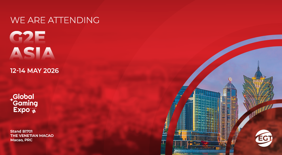 G2E Asia 2026, Egt in vetrina con un portfolio completo di prodotti