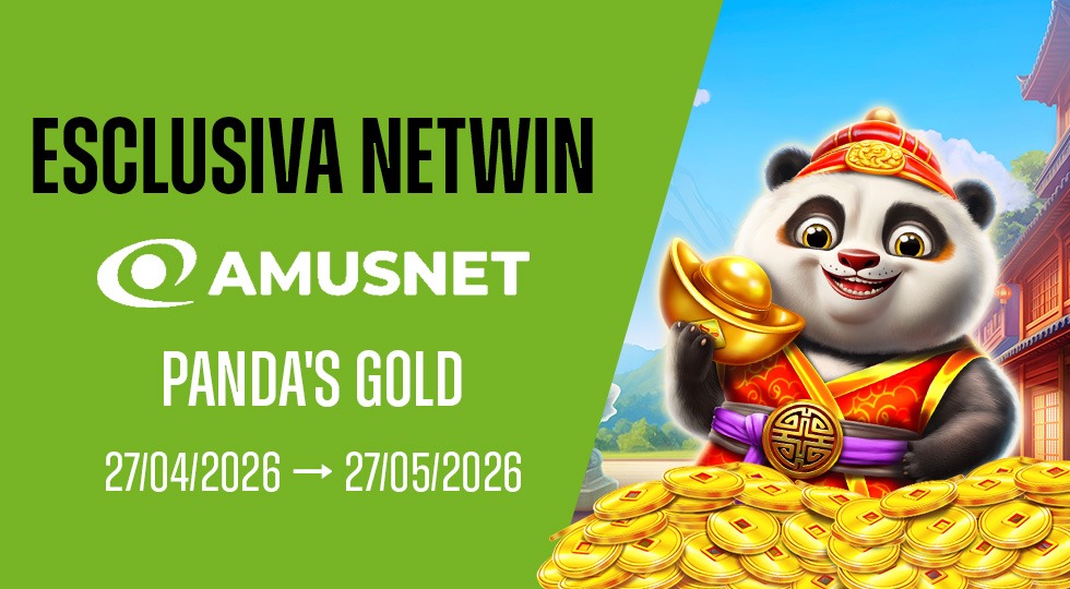Panda’s Gold: la nuova slot online in esclusiva su Netwin