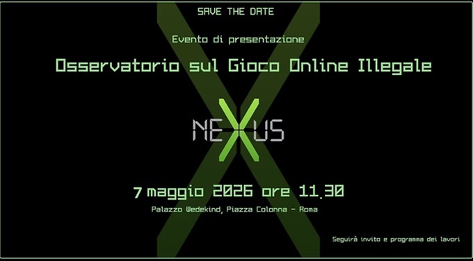 Osservatorio gioco online illegale, il 7 maggio la presentazione