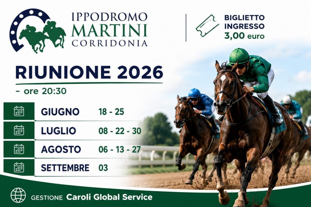Ippodromo Martini, nuova gestione e rilancio estivo per Corridonia