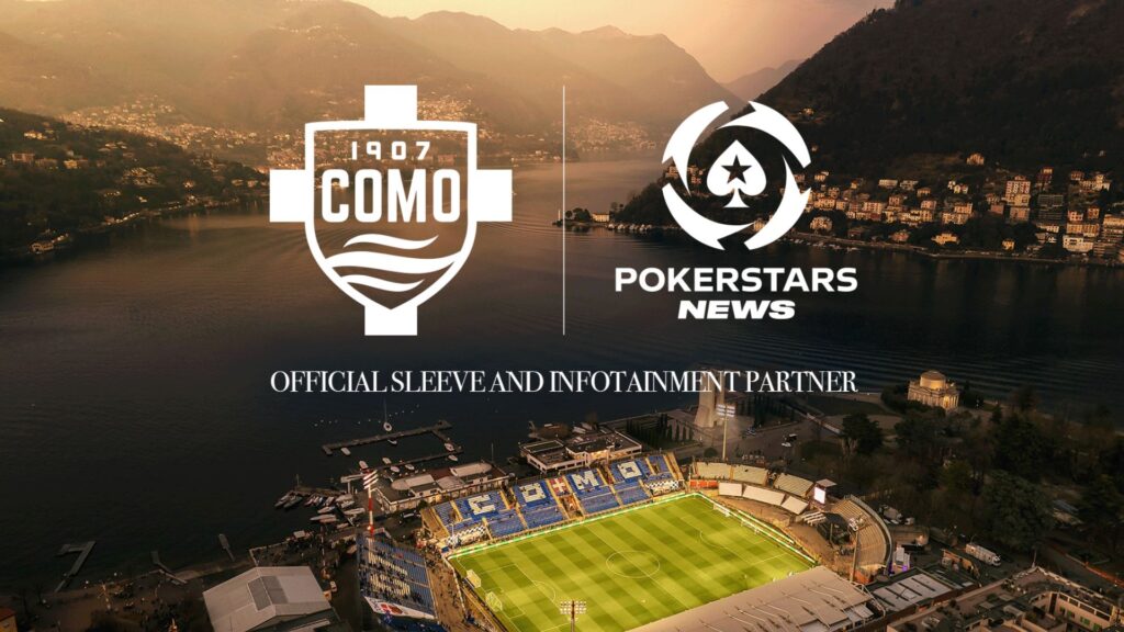 PokerStars News rinnova con il Como 1907: sarà ancora Official Sleeve Partner in Serie A