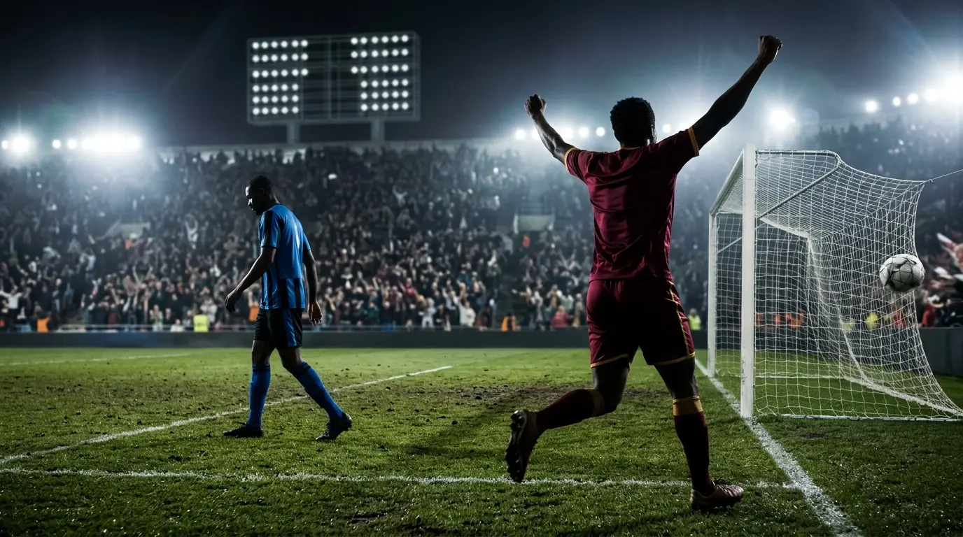 Anonymous Roma and Inter striker silhouettes illustrating the changing Serie A capocannoniere race
